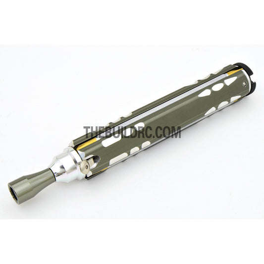 Adjustable Length Multi-functional Hex Socket + Hex + Cross + Slot Screw Driver for RC Racing Car - Grey