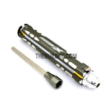 Adjustable Length Multi-functional Hex Socket + Hex + Cross + Slot Screw Driver for RC Racing Car - Grey