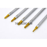 Adjustable Length Multi-functional Hex Socket + Hex + Cross + Slot Screw Driver for RC Racing Car - Grey