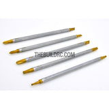 Adjustable Length Multi-functional Hex Socket + Hex + Cross + Slot Screw Driver for RC Racing Car - Pink