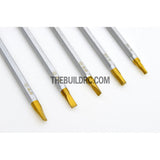 Adjustable Length Multi-functional Hex Socket + Hex + Cross + Slot Screw Driver for RC Racing Car - Pink