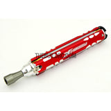 Adjustable Length Multi-functional Hex Socket + Hex + Cross + Slot Screw Driver for RC Racing Car - Red