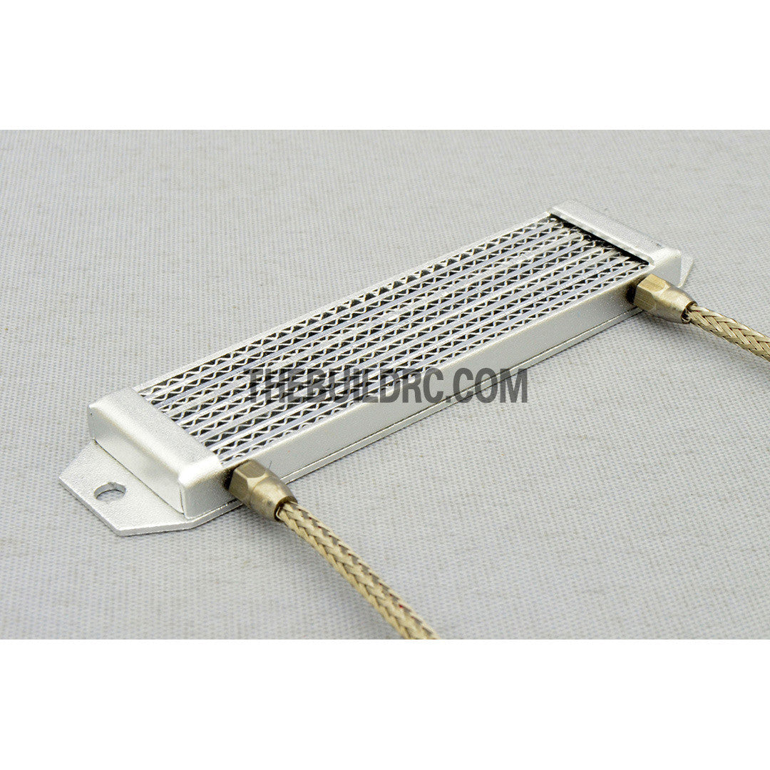 1/10 RC Car Alloy Inter-cooler Kit With Simulation Hose for Suit Tamiya HPI Traxxas Yokomo Hot Bodies