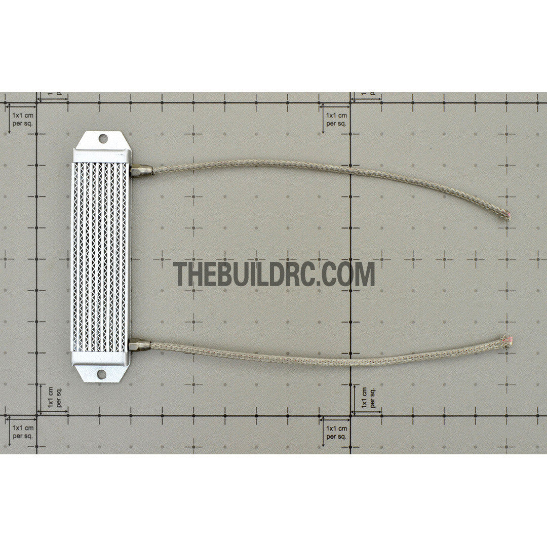 1/10 RC Car Alloy Inter-cooler Kit With Simulation Hose for Suit Tamiya HPI Traxxas Yokomo Hot Bodies