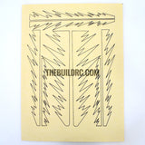 RC Plane Boat Car Body Painting Great Sparkle Printed Masking Tape