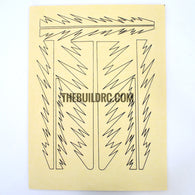 RC Plane Boat Car Body Painting Great Sparkle Printed Masking Tape