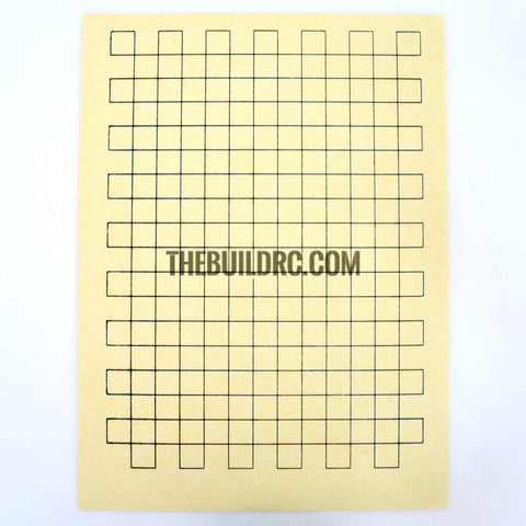 RC Plane Boat Car Body Painting Chessboard Printed Masking Tape