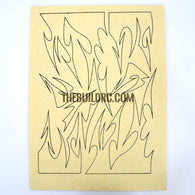 RC Plane Boat Car Body Painting Evil Sword Printed Masking Tape