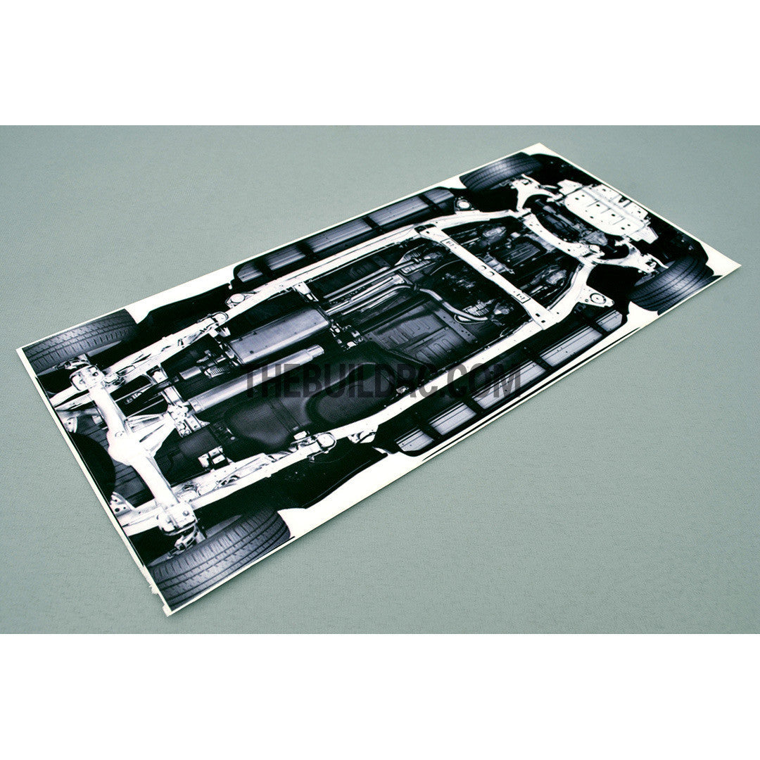1/10 RC TEH-R31 Drift Car Chassis Decals