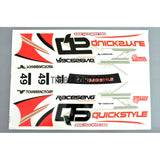 1/10 RC DRIFT Car Drftsylvania QuickStyle Self Adhesive Decals