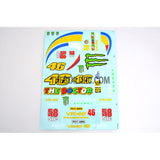 1/10 RC DRIFT Car VR46 THE DOCTOR Self Adhesive Decal