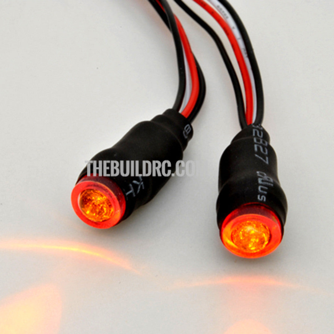1/10 RC Car LED Angel Eyes Headlight Bulb 5mm