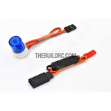 RC Police Petrol Car 360 Degree Rotation LED Light (Cylinder) - Blue