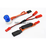 RC Police Petrol Car 360 Degree Rotation LED Light (Cylinder) - Blue