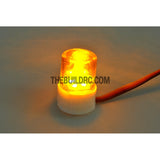 RC Police Petrol Car 360 Degree Rotation LED Light (Cylinder) - Orange
