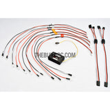 Ultra Bright LED Indicator / Flashing Light 2-in-1 System for 1/10 RC Car