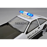 RC Police Petrol Car 105 x 18mm 360 Degree LED Light Bar - Blue