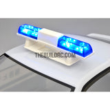 RC Police Petrol Car 105 x 18mm 360 Degree LED Light Bar - Blue