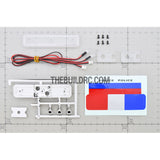 RC Police Petrol Car 90mm LED Light Bar