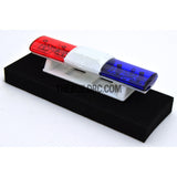 102 x 26mm Police Petrol 360?? LED Light Bar for 1/10 to 1/14 RC Car - Red / Blue