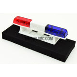 108 x 18mm Police Petrol 360?? LED Light Bar for 1/10 to 1/14 RC Car - Red / Blue