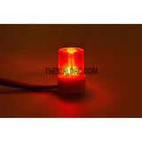 ??13.5mm Police Petrol 360?? Rotation LED Light Beacon for 1/10 to 1/14 RC Car - Red