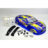 1/10 Painted RC Car Body With Rear Spoiler