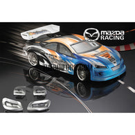 1/10 Mazda Competition Version PC Transparent 200mm RC Car Body