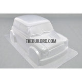 1/10 Mini Cooper PC Transparent RC Car Body with Decals, Light Box & Spoilers