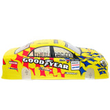 1/10 Goodyear Racing Zero TOYOTA Crown Analog 195mm PVC Printed RC Car Body - Yellow