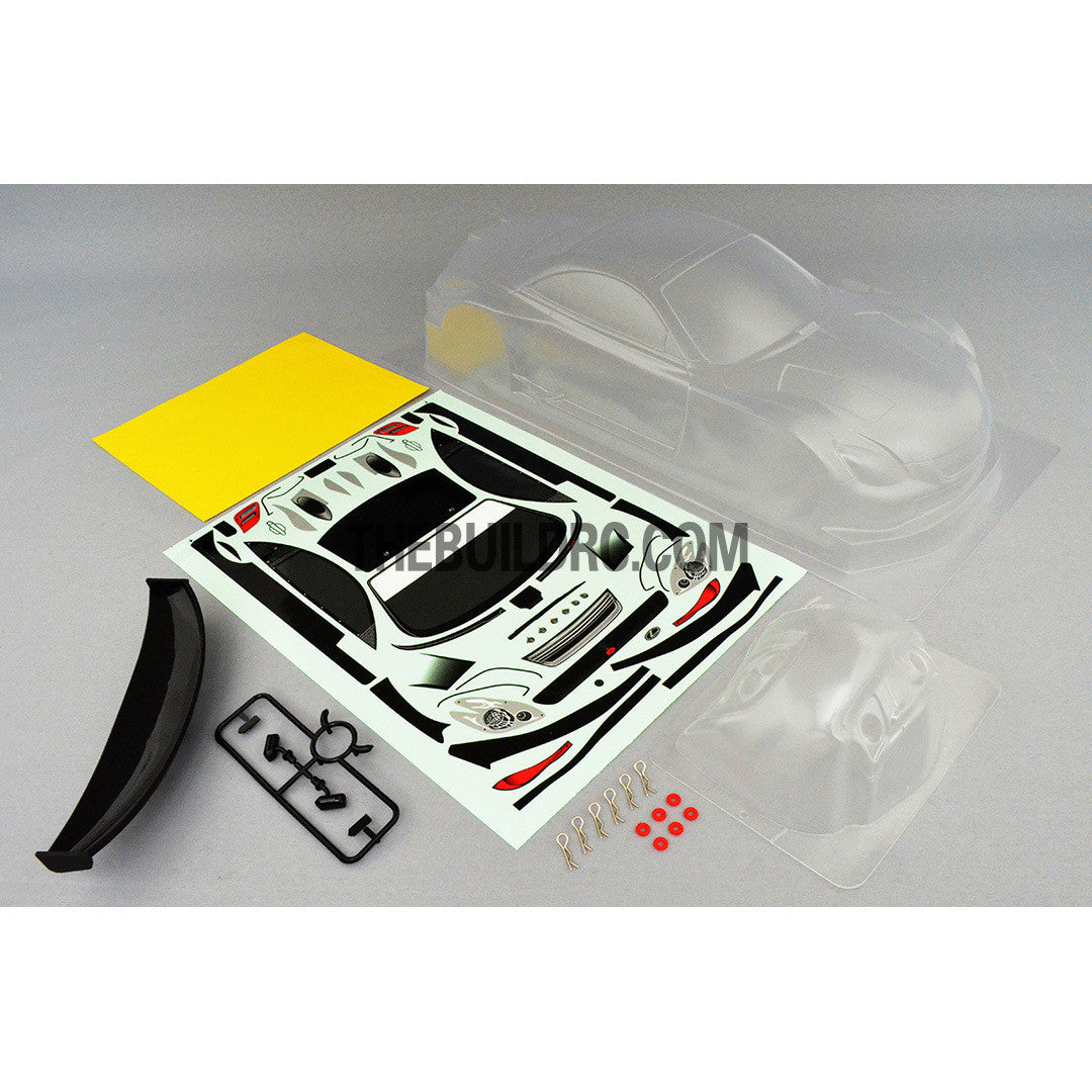 1/10 LEXUS SC430 DTM PC Transparent 190mm RC Car Body