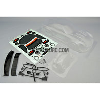 1/10 RE M7 Japan Racing Motorsports PC Transparent 185mm RC Car Body