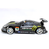 1/10 Honda HSV 190mm PC Finished Carbon Fiber Print RC Car Body with Decal / Spoiler / Side Mirror / Light Box