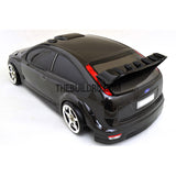 1/10 FORD FOCUS 185mm PC Finished Carbon Fiber Print RC Car Body with Spoiler / Light Box
