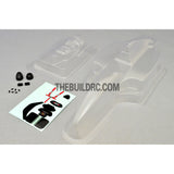1/10 F-1 Fomula 1 155mm PC Transparent RC Car Body with Model Driver & Decal