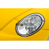1/10 Volkswagen Beetle 185mm PC Finished RC Car Body with Decal / Spoiler / Side Mirror / Light Bruckets - Yellow