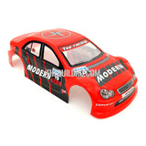 1/18 AMC Painted RC Car Body With Rear Spoiler (Red)