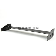 1/10 RC Racing Car 155x26mm Alloy Aluminum GT Wing Rear Spoiler - Black