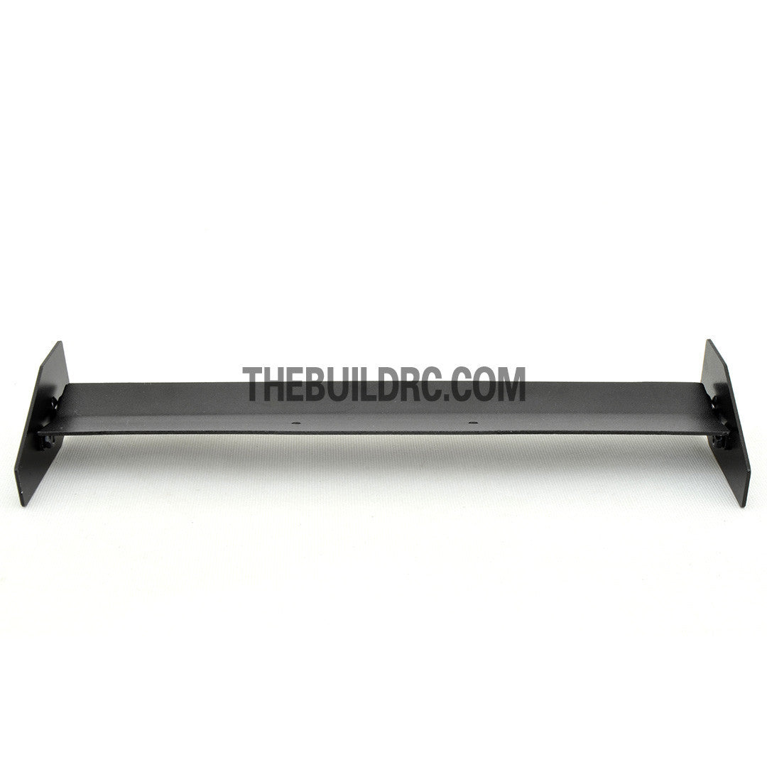 1/10 RC Racing Car 155x26mm Alloy Aluminum GT Wing Rear Spoiler - Black