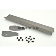 1/10 RC Racing Car 155x26mm Alloy Aluminum GT Wing Rear Spoiler - Grey