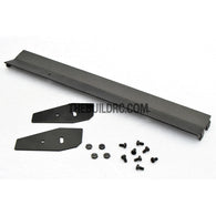 1/10 RC Racing Car 167x24mm Alloy Aluminum GT Wing Rear Spoiler - Black