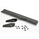 1/10 RC Racing Car 167x24mm Alloy Aluminum GT Wing Rear Spoiler - Black