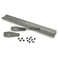 1/10 RC Racing Car 183x24mm Alloy Aluminum GT Wing Rear Spoiler - Grey