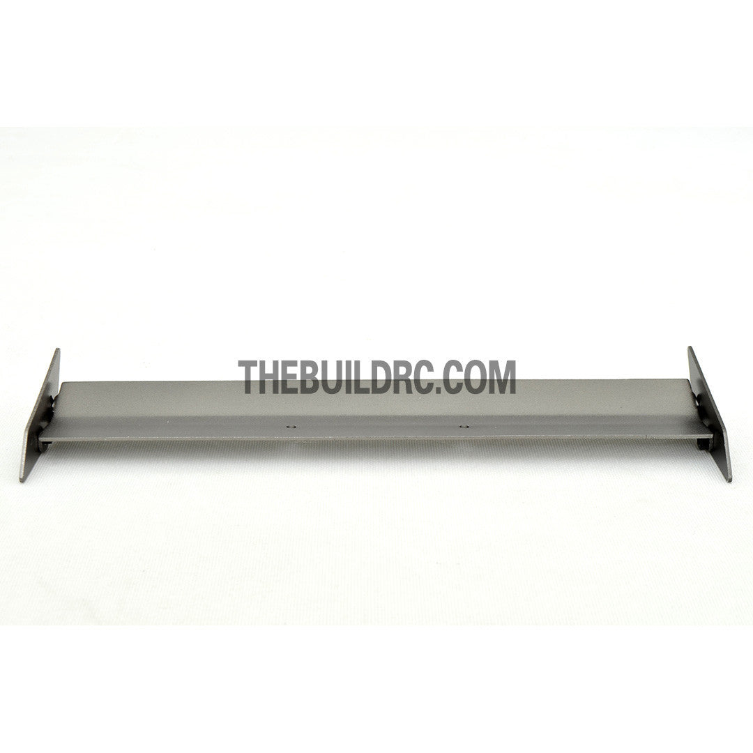 1/10 RC Racing Car 155x26mm Alloy Aluminum GT Wing Rear Spoiler - Grey