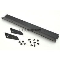 1/10 RC Racing Car 167x24mm Alloy Aluminum GT Wing Rear Spoiler - Black