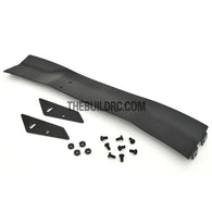 1/10 RC Racing Car 168x28mm Alloy Aluminum GT Wing Rear Spoiler - Black