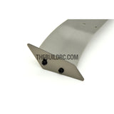 1/10 RC Racing Car 168x28mm Alloy Aluminum GT Wing Rear Spoiler - Grey