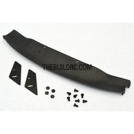 1/10 RC Racing Car 188x34mm Alloy Aluminum GT Wing Rear Spoiler - Black