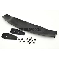 1/10 RC Racing Car 188x34mm Alloy Aluminum GT Wing Rear Spoiler - Black