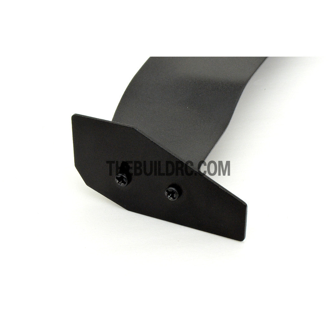 1/10 RC Racing Car 188x34mm Alloy Aluminum GT Wing Rear Spoiler - Black